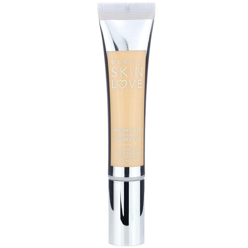 Becca, Skin Love, dimetikoni, kosteuttava, nestemäinen meikkivoide, hiekka, 35 ml