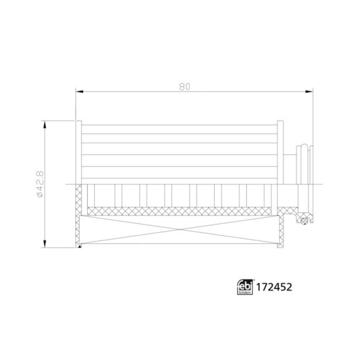 Ureasuodatin FEBI BILSTEIN 172452