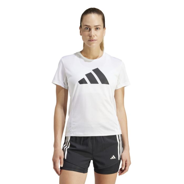 adidas Run It Tee K. M Valkoinen Naiset