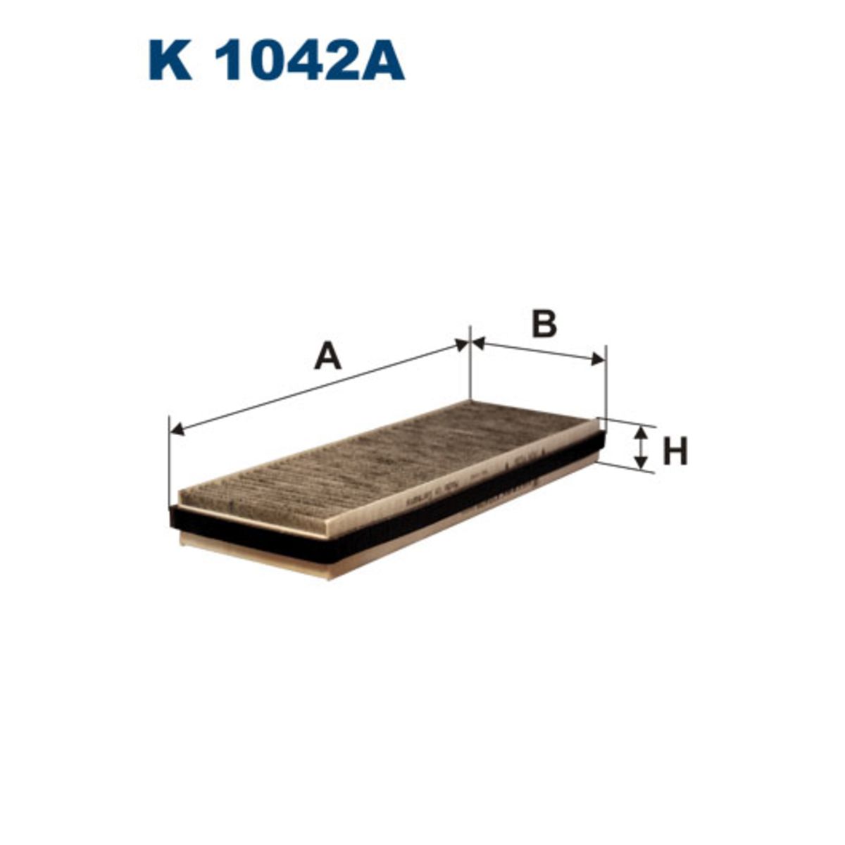 Suodatin, sisäilma FILTRON K 1042A