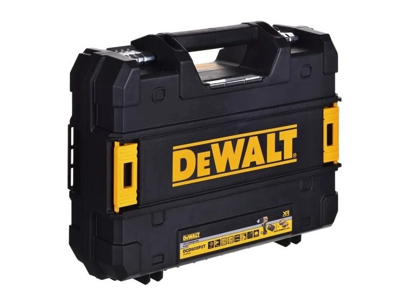18V 2x5.0Ah BL TSTAK porakone/porakone DCD805P2T DCD805P2T