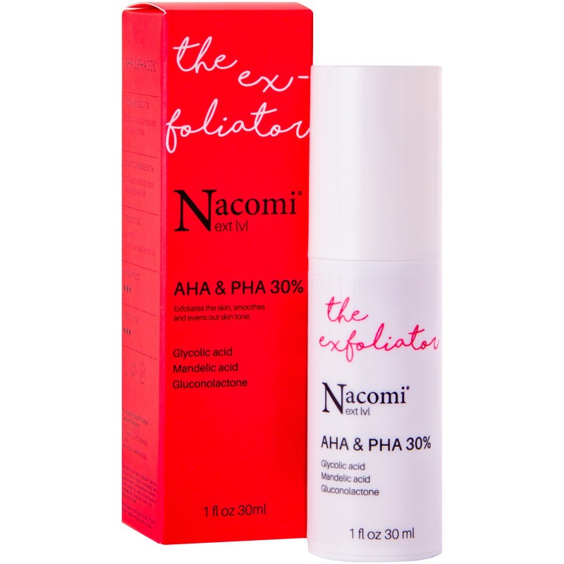 Nacomi Next Level AHA & PHA 30% - happokuorinta