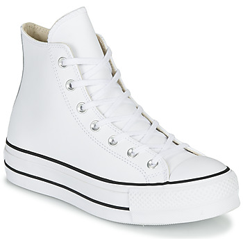 CONVERSE Korkeavartiset tennarit 'CHUCK TAYLOR ALL STAR LIFT' valkoinen
