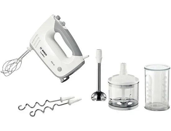 Bosch ErgoMixx MFQ36480 450 W -sähkövatkain, harmaa, valkoinen