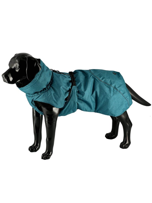 Dogman Dog Winter Coat Turquoise 65cm