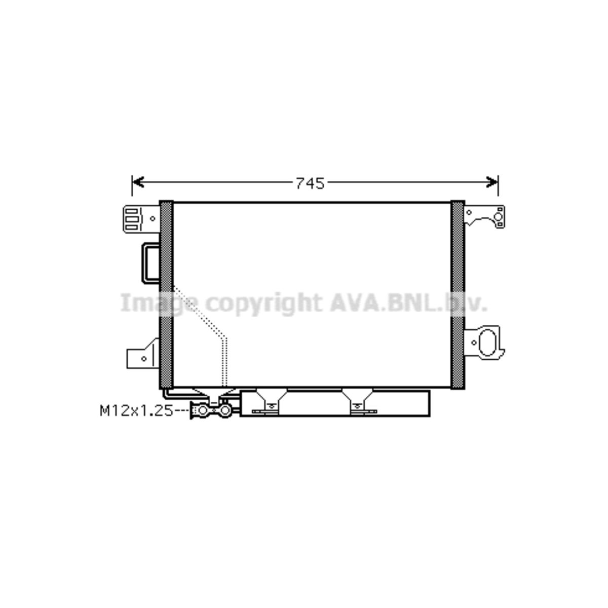 Lauhdutin, ilmastointilaite AVA COOLING SYSTEMS MS5360D