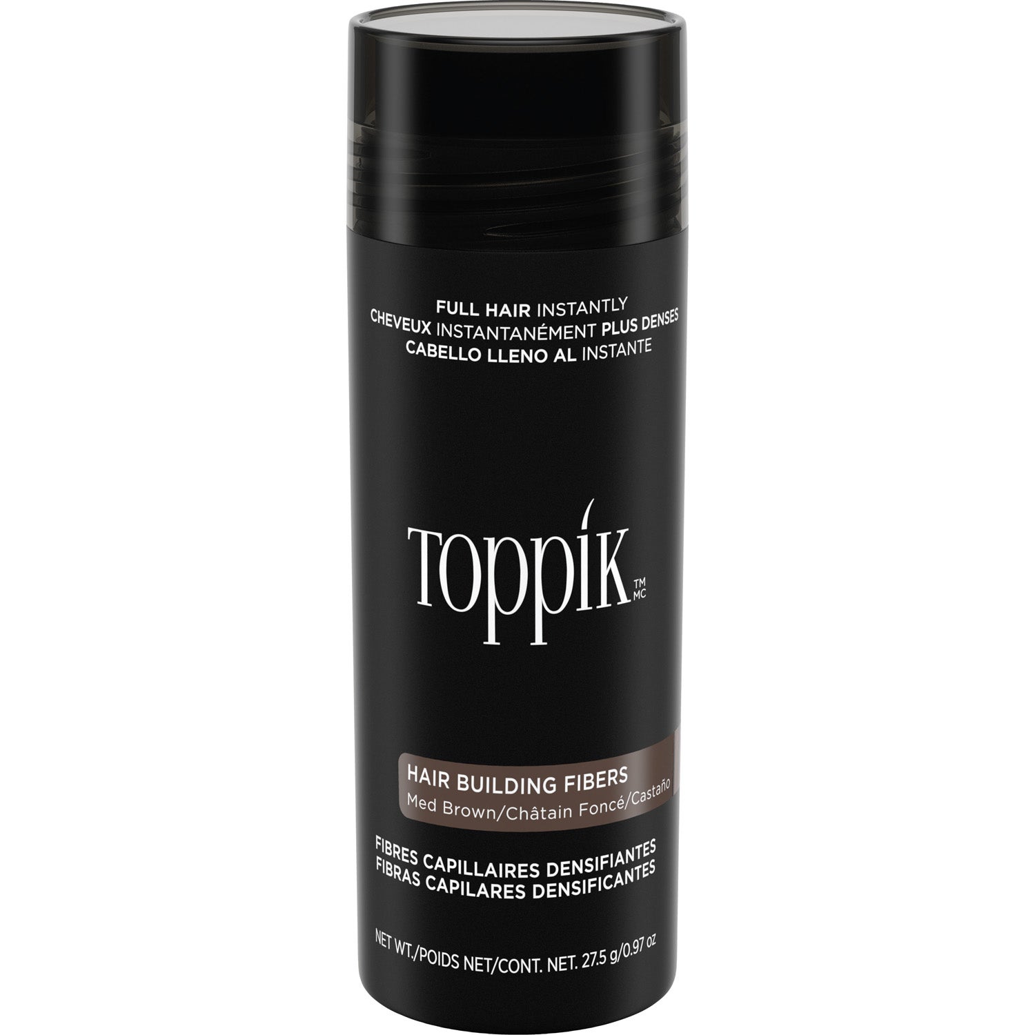Toppik Large Hair Building Fibers Medium Brown - 27,5 g