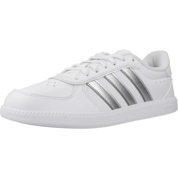 ADIDAS SPORTSWEAR Matalavartiset tennarit 'Breaknet Sleek' hopea / valkoinen
