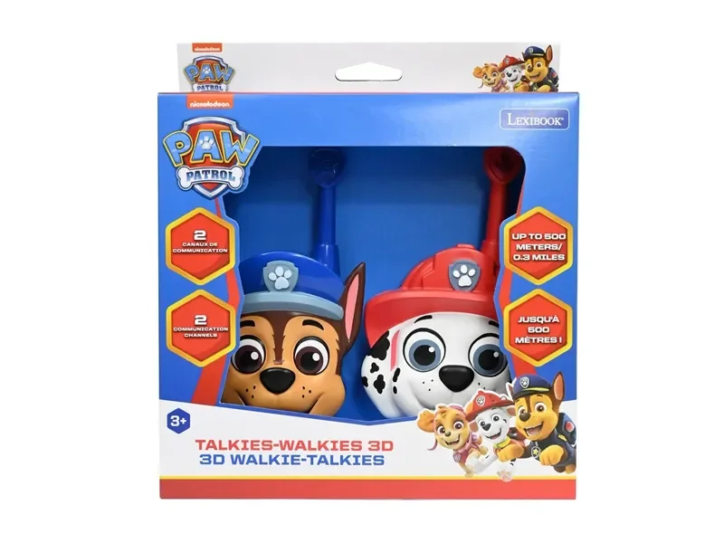 Kids Euroswan 3D Paw Patrol walkie-talkies