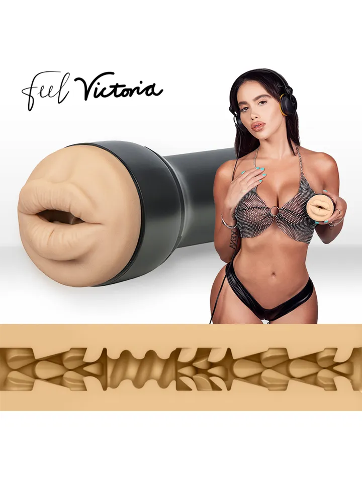 Kiiroo FeelStar Victoria June Mouth Stroker Tekopillu