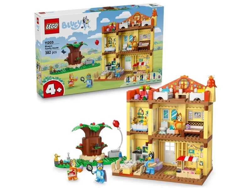 LEGO Bluey 11203 Blueyn perheet hus