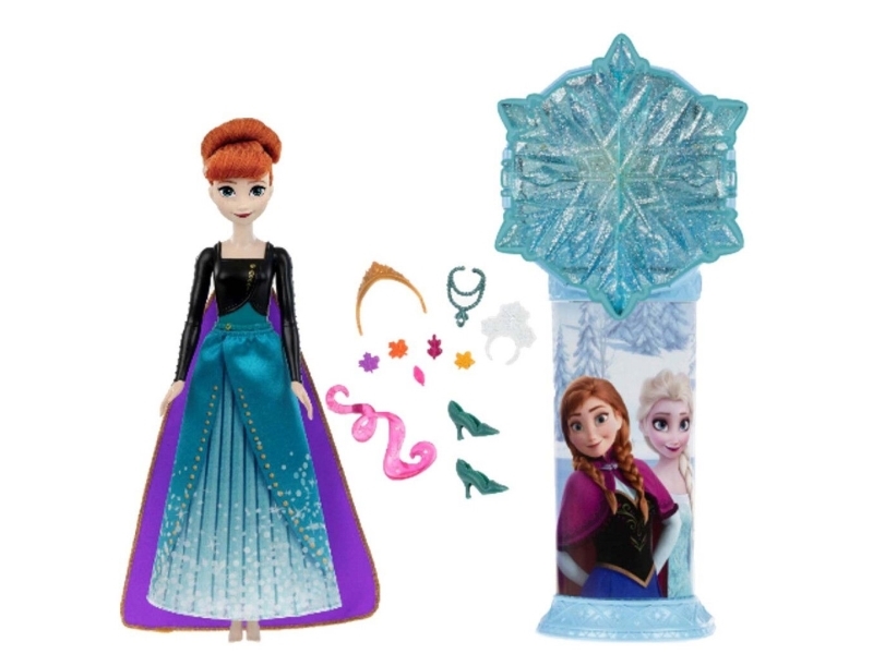 Disney Frozen Muotinukke Reveal Anna
