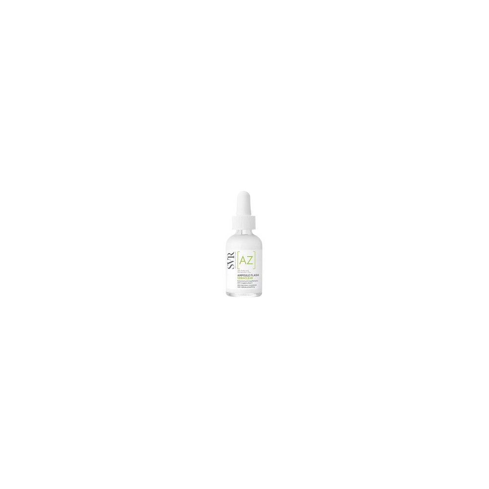 Svr Sebiaclear injektiopullo Flash Anti Emperfections, Anti Redness, rauhoittava 30ml