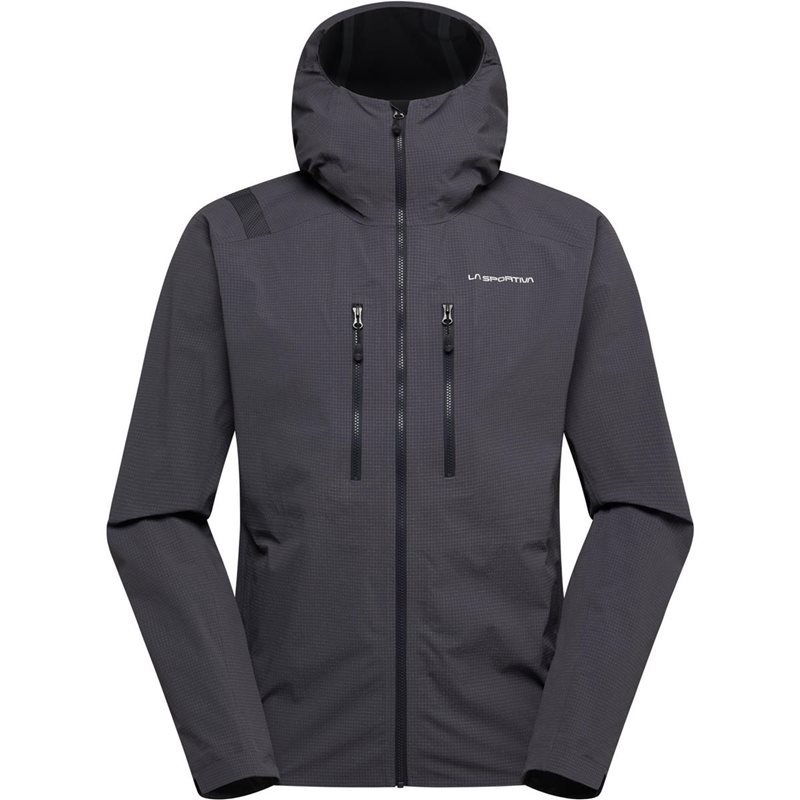 La Sportiva Helixir Shell Jkt M Onyx/Chalk - XXL