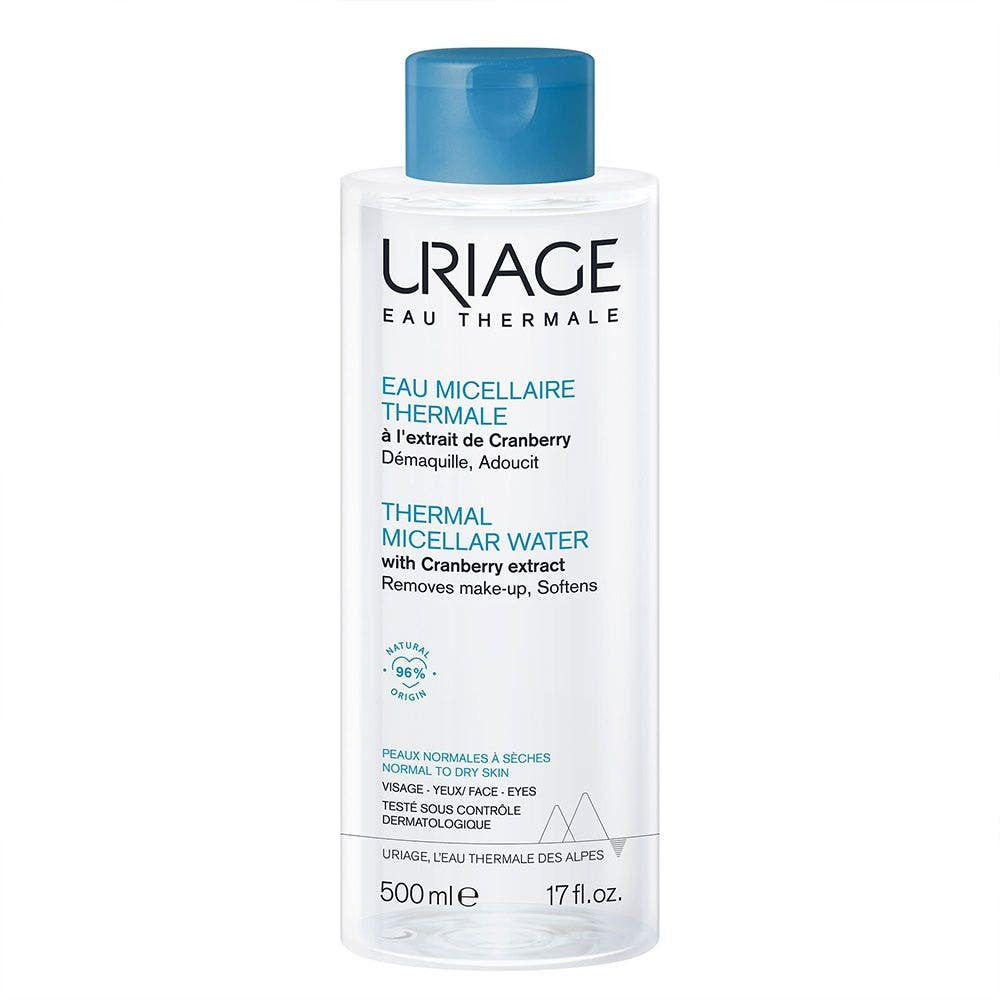 Uriage Kasvojen hygienia Thermal Misellivesi Normaalille ja Kuivalle iholle 500ml
