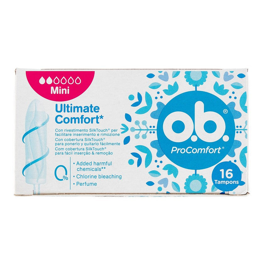 O.B. Procomfort Ligth Days Kevyt Vuoto 16 Sisäistä Tamponia