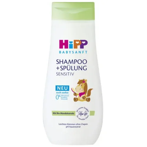 HiPP Babysanft Sensitive 2-in-1 Vauvashampoo & Hoitoaine - 200 ml