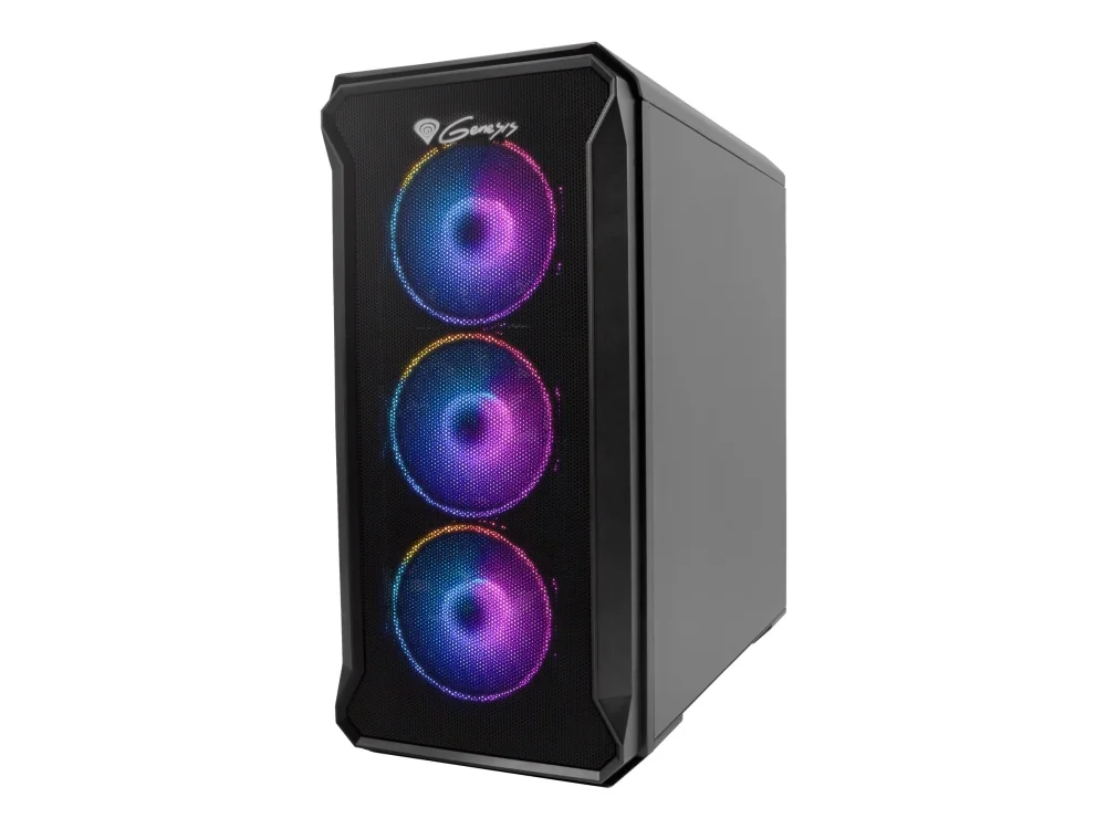 Genesis Irid 503 aRGB - Kotelot - Tower - Musta