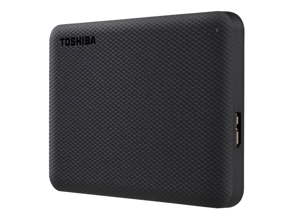 Toshiba Canvio Advance - Ulkoiset kovalevyt - 4TB - musta