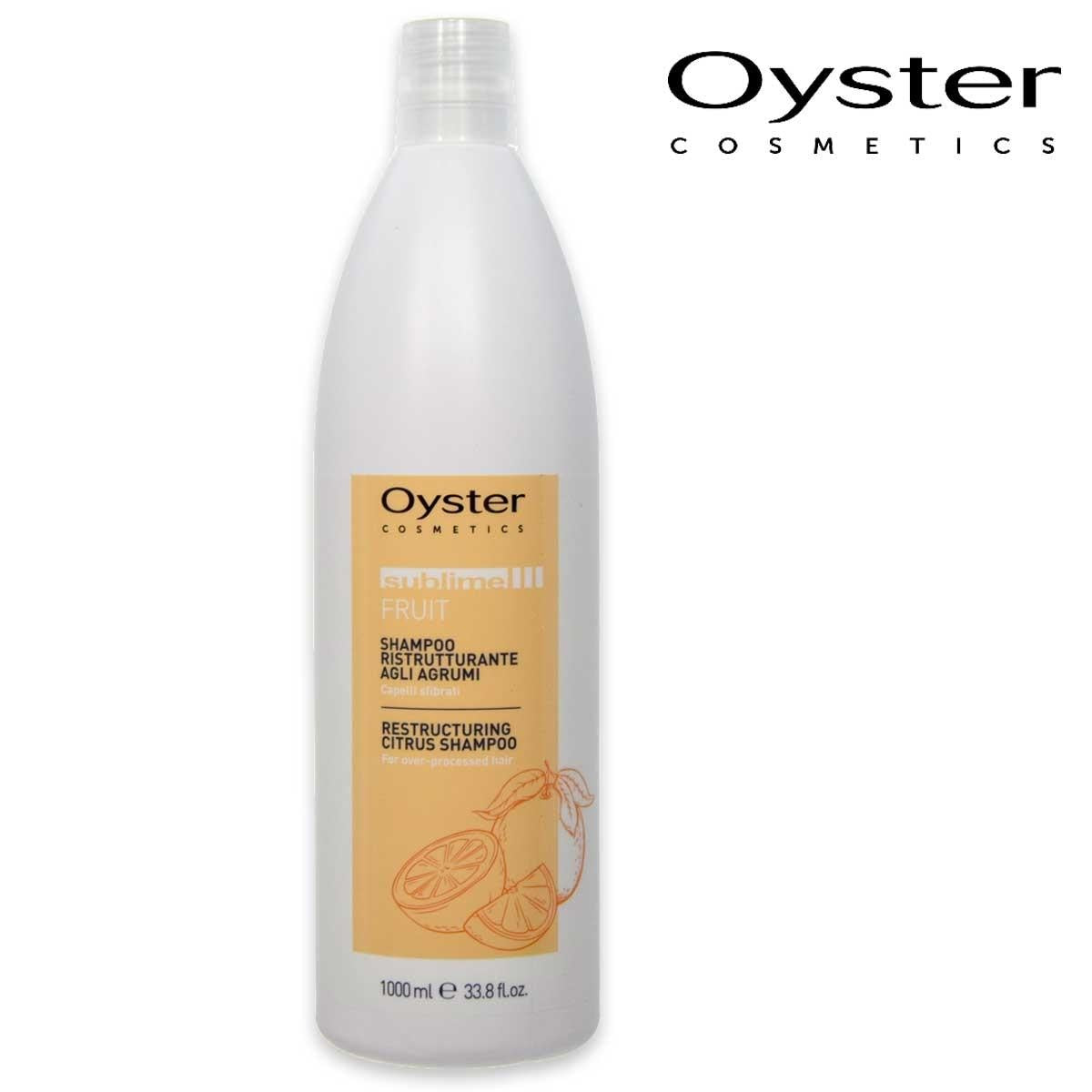 Oyster Sublime Sitrusshampoo 1000 ml. Rakentava