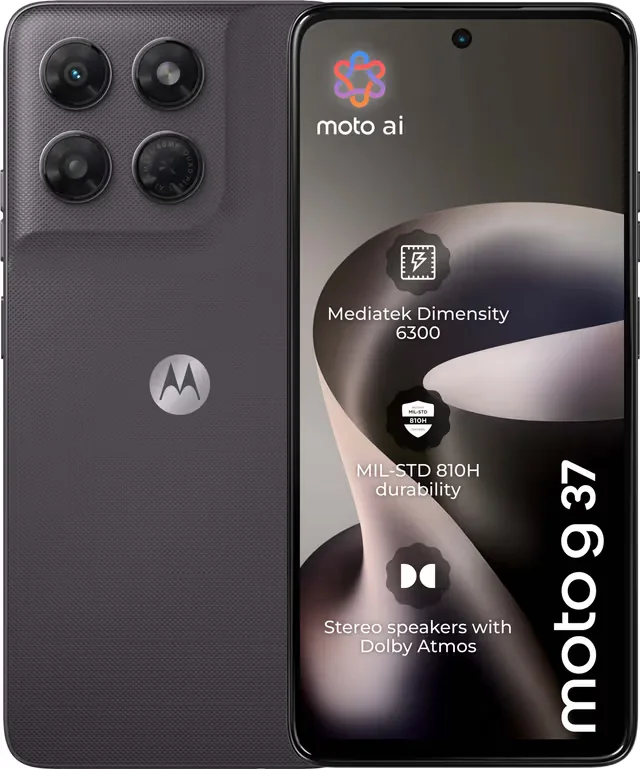 Motorola G37 älypuhelin 4/128 (Impenetrable)