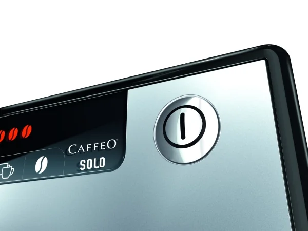 Melitta Caffeo Solo, Espressokone, 1,2 L, Kahvipavut, Sisäänrakennettu jauhin, 1400 W, Hopea