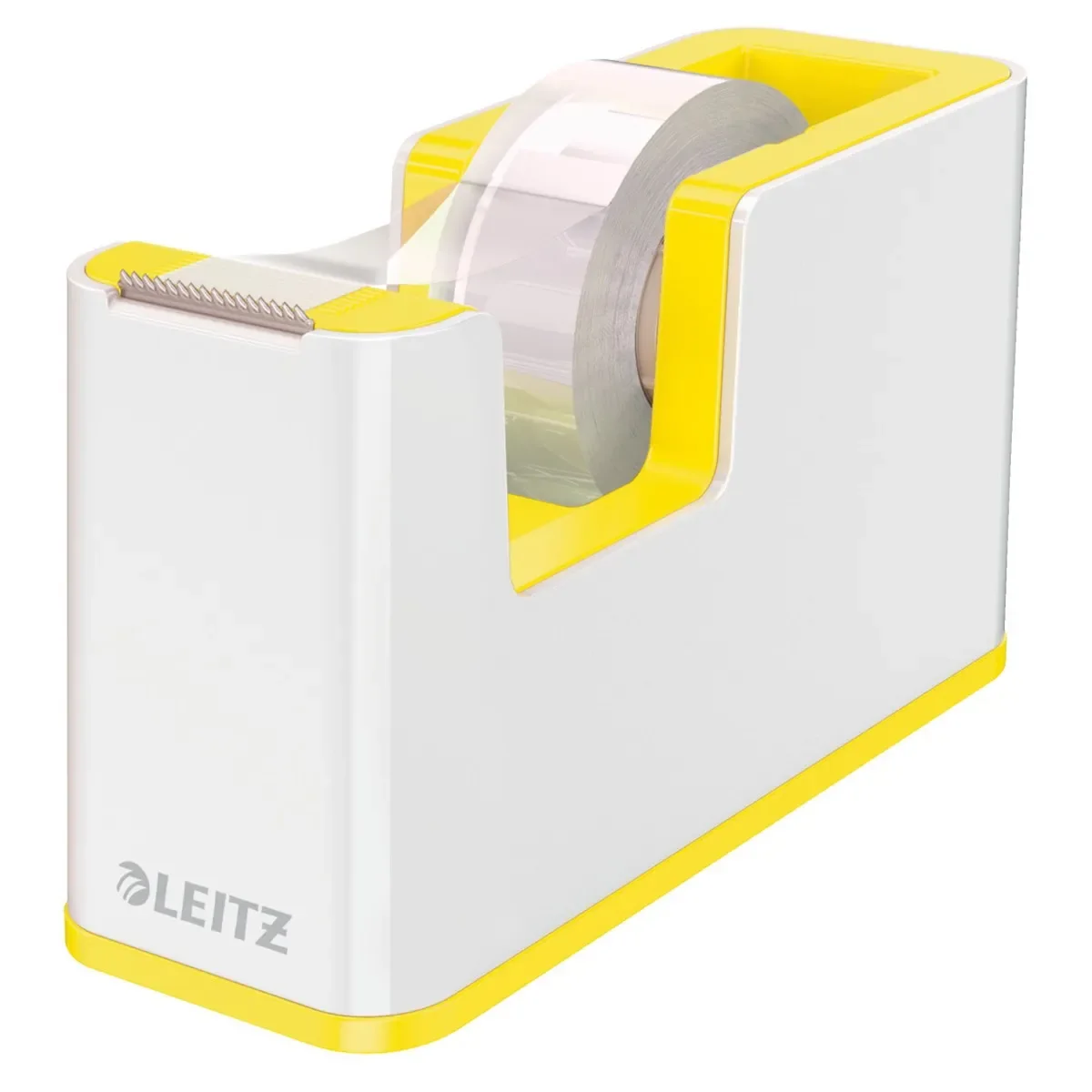 Leitz WOW teippiteline, 1,9 cm, 33 m, Polystyreeni (PS), Valkoinen, Keltainen, 51 mm, 126 mm
