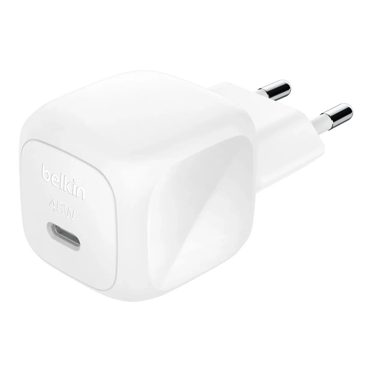 Belkin BoostCharge Compact 45W - USB-C-seinälaturi, valkoinen