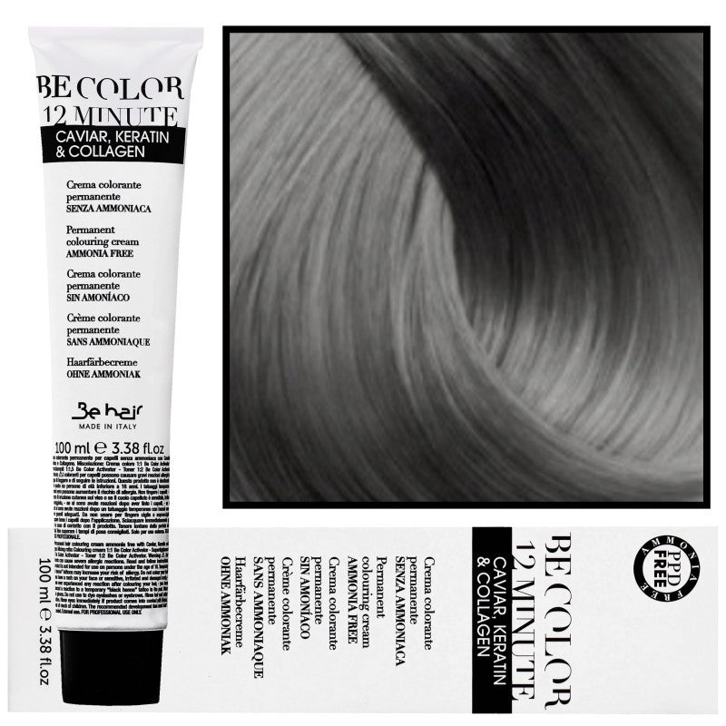 Be Hair Be Color Hiusväri 12 minuuttia 100ml 7,1 | Keskivaalea Tuhka