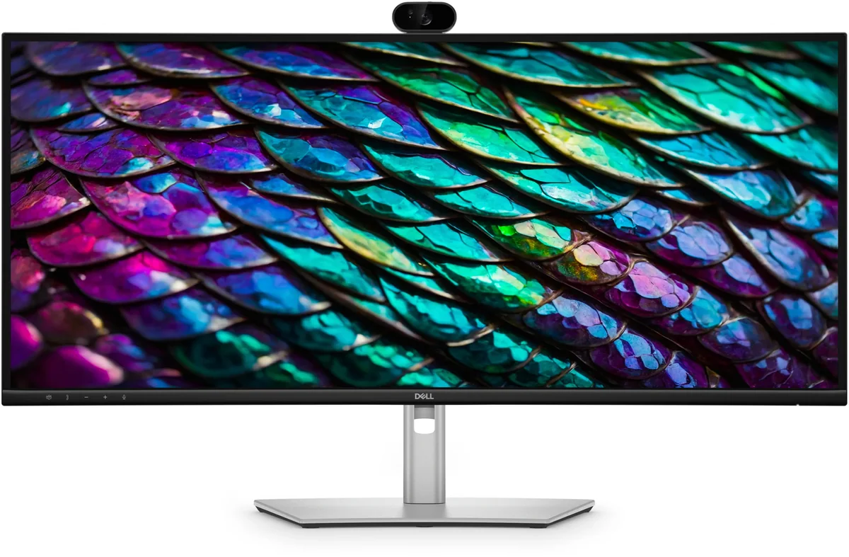 Dell Pro P3426WEB 34" UWQHD, IPS -kaareva näyttö, USB-C hub
