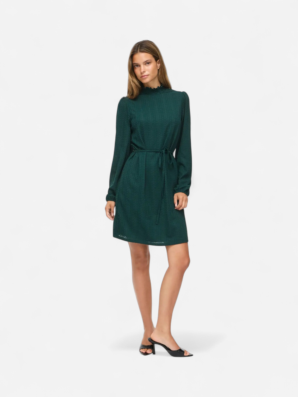 Vila naisten mekko Vilyri Smock Dress, Ponderosa Pine