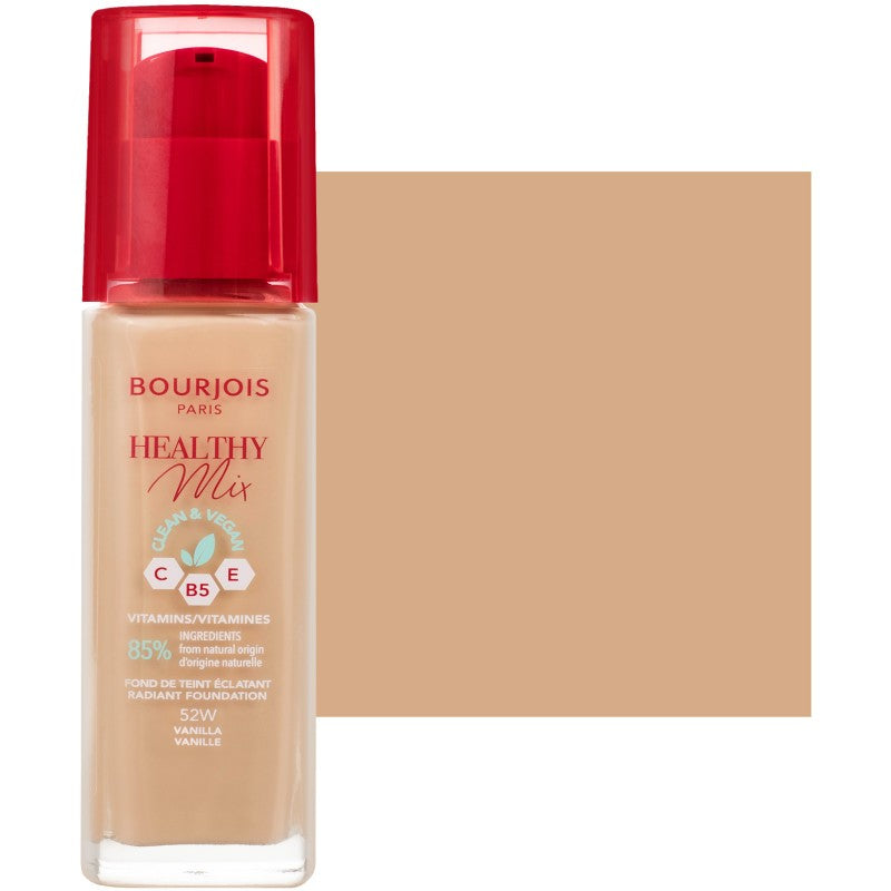 Bourjois Healthy Mix Foundation Radiant 52-Vanilja 30 ml