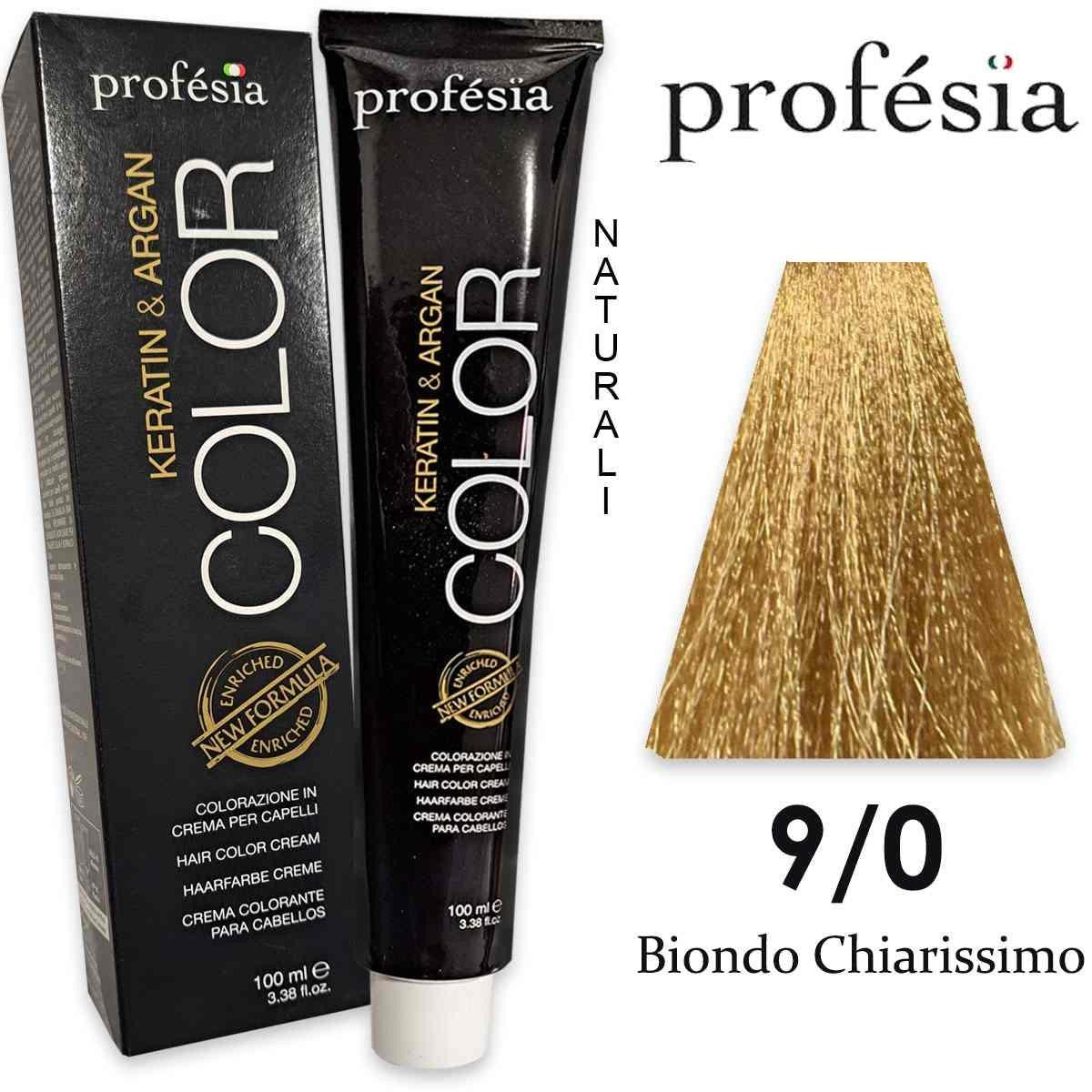 Profesia Color Permanent 9/0 Tintura Capelli 100ml — Colorazione capelli