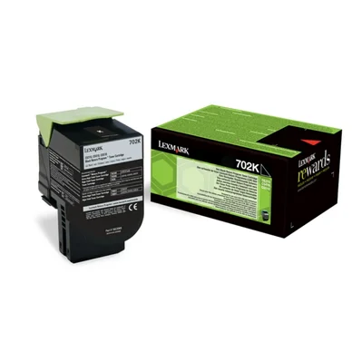 Lexmark Lexmark 702K Värikasetti musta 70C20K0 Vastaa: N/A