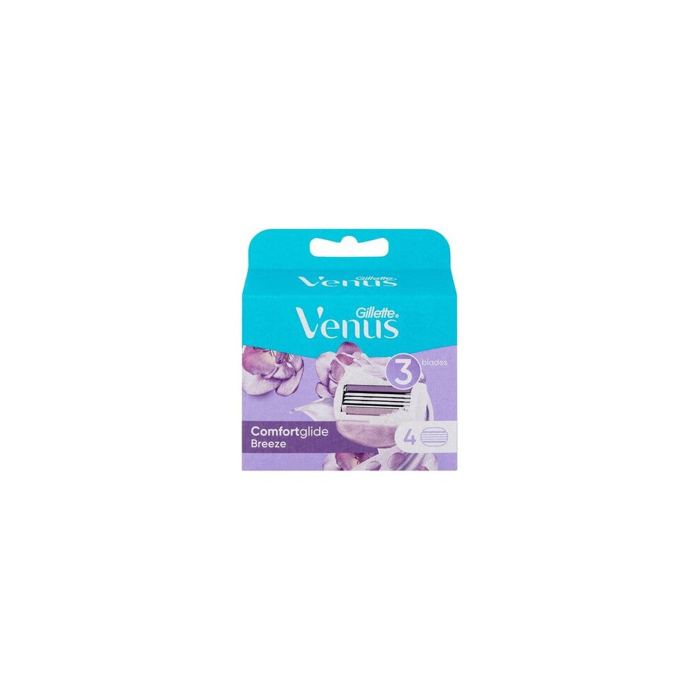 Gillette Venus Breeze -vaihtopäät - Määrä: 4 kpl