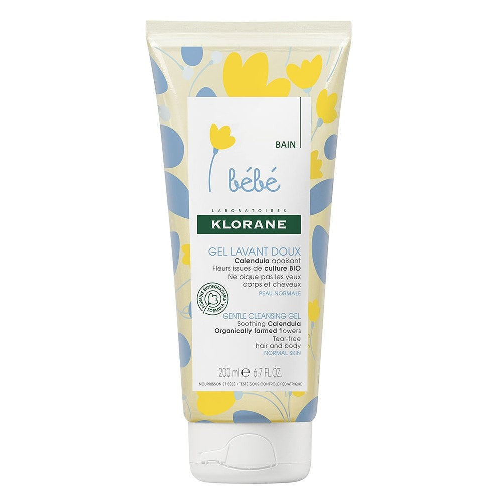 Klorane Baby Bath Pehmeä pesugeeli 200ml