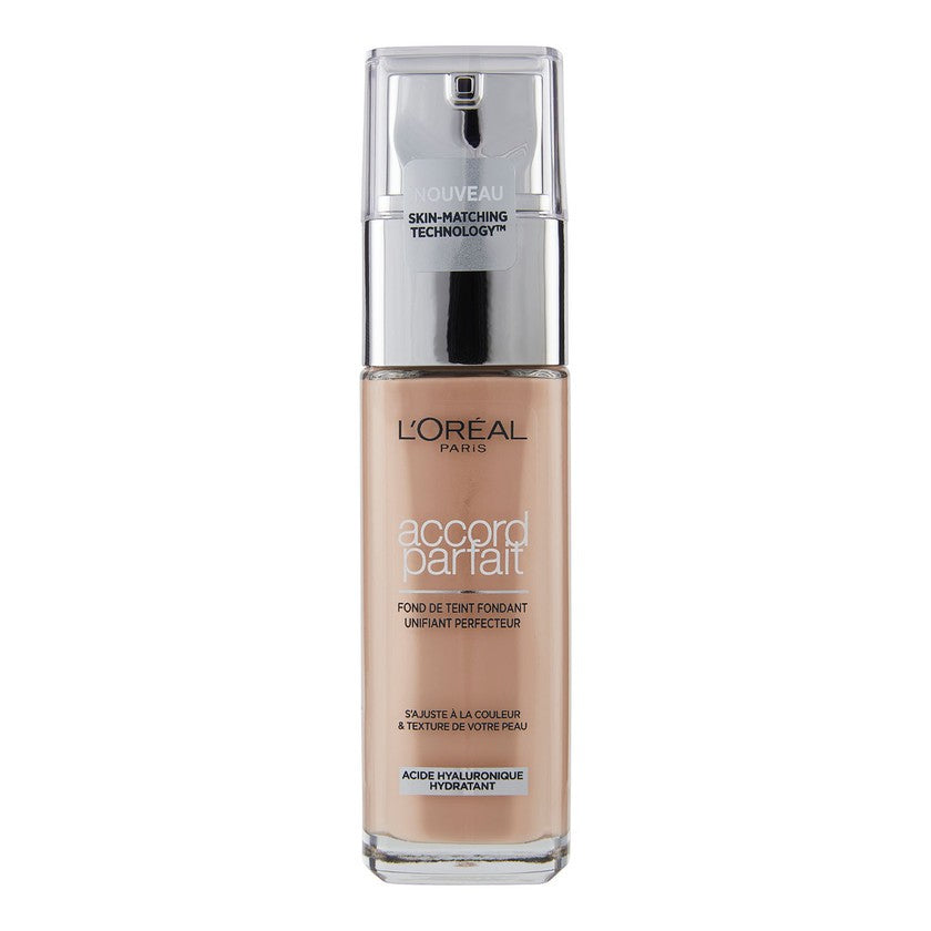 L'Oréal Accord Parfait Fluid Effect Foundation Naturale 2.R.2C - Pink Vanilla (30 ml)