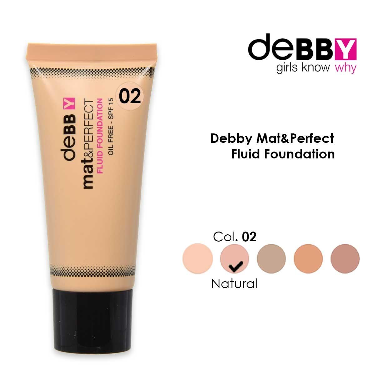 Debby mat&perfect -meikkivoide 02