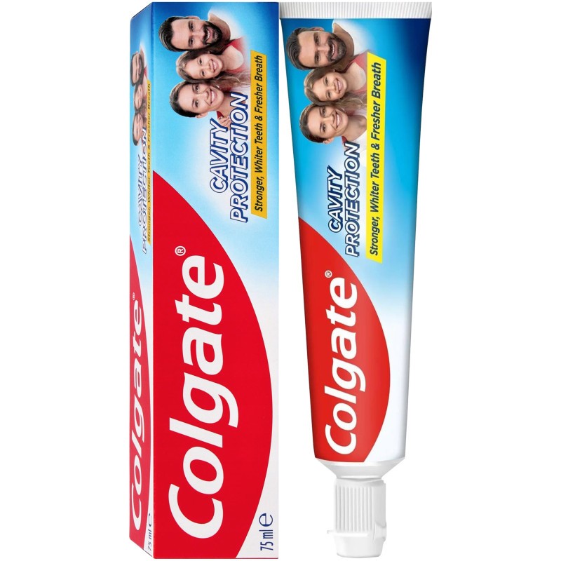 Colgate Cavity Protection - hammastahna ehkäisee hampaiden reikiintymistä ja vahvistaa hammaskiillettä 75 ml