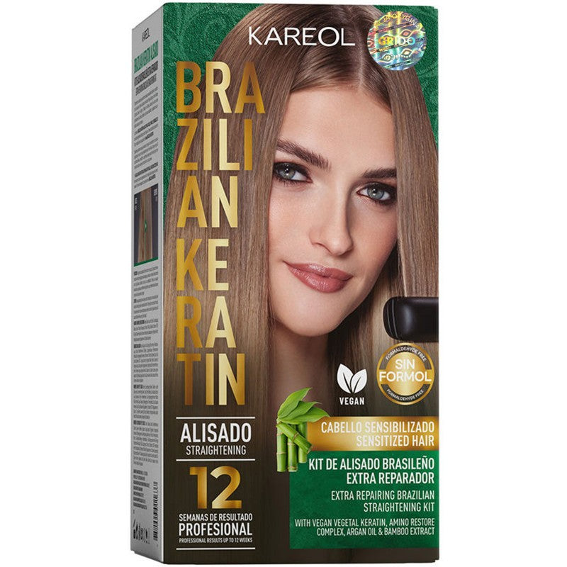 Lisäkorjaussarja brasilialaisella keratiinilla Kareol