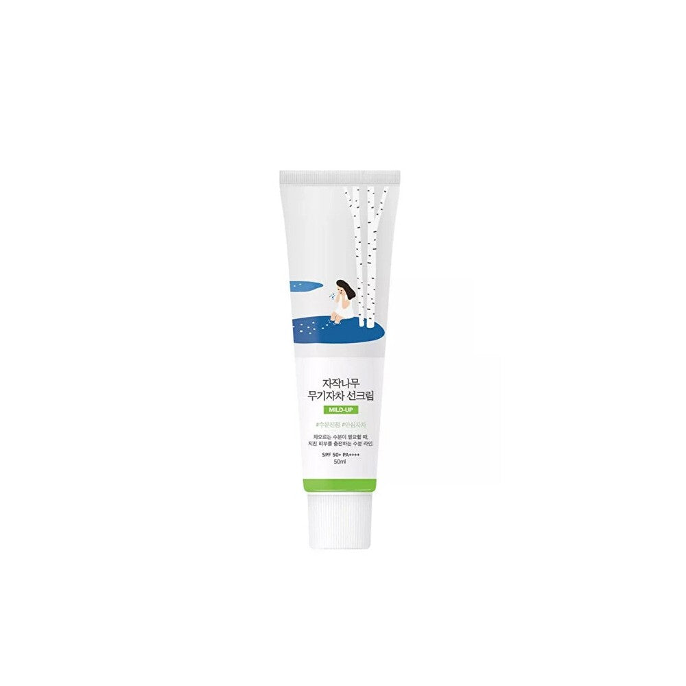 Round Lab Crema Protettiva Birch Juice Moisture Mild-Up SPF 50+ 50 ml — Crema solare