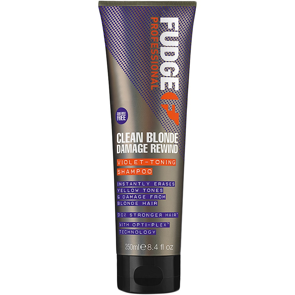 Fudge Clean Blonde Damage Rewind Violet-Toning Shampoo 250 ml
