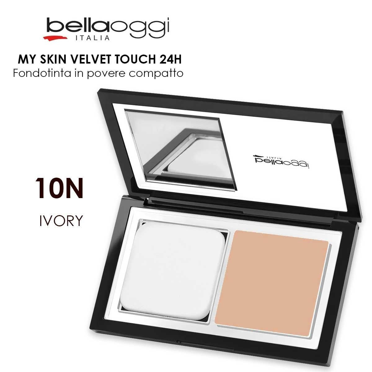 Bella Oggi My Skin Velvet Touch Kompakti Meikkivoide Ivory