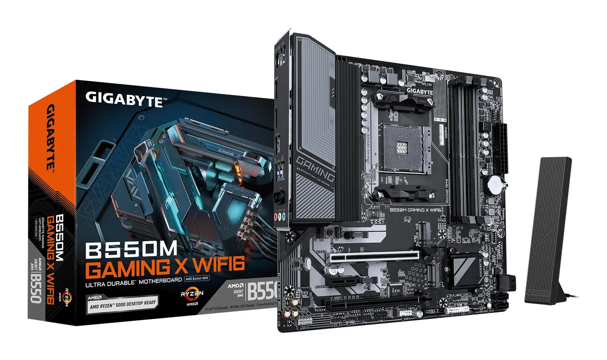 Gigabyte B550M GAMING X WIFI6 AM4 mATX-emolevy