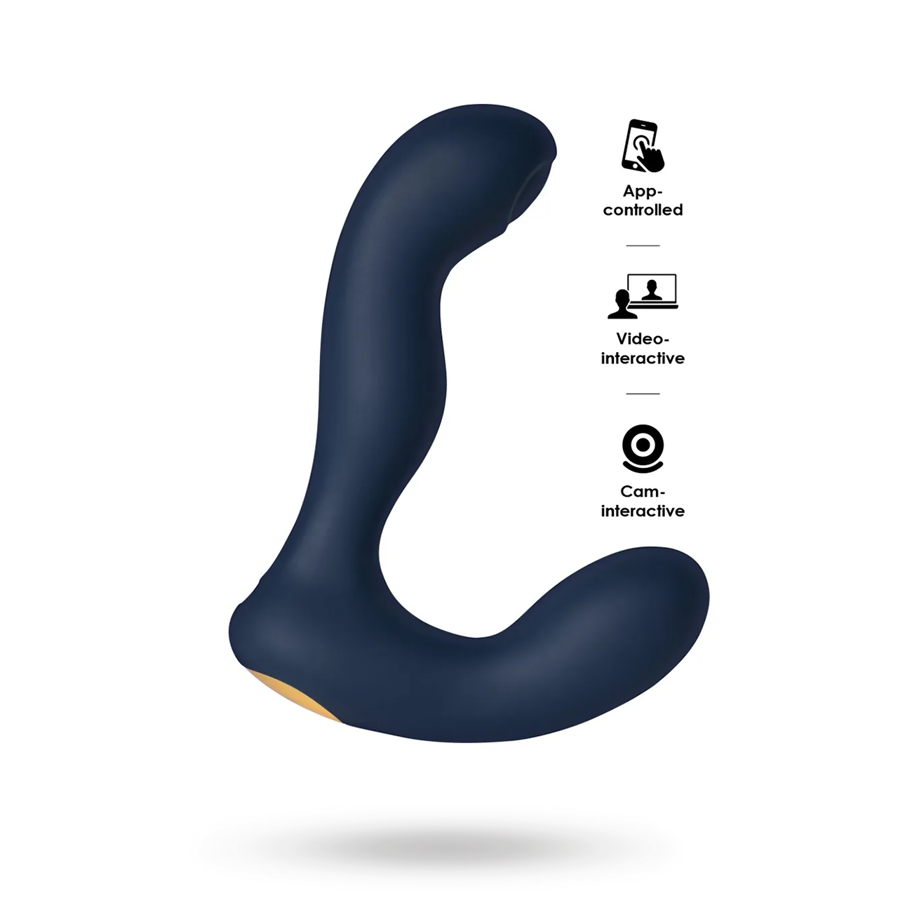 Svakom Iker Neo Interactive Prostate Vibrator App Sovelluksella ohjattava eturauhasvibraattori