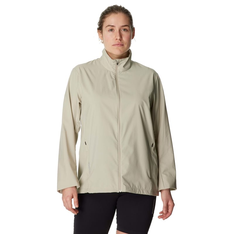 Houdini W's Pace Trail Jacket Greenish Gray - L
