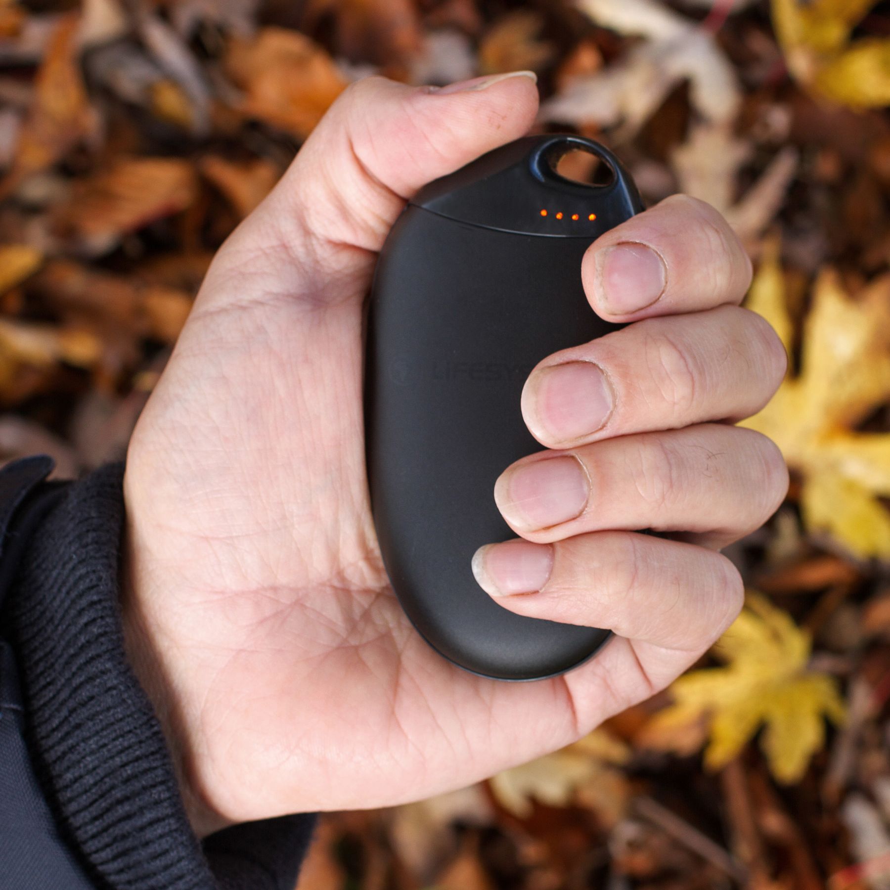 LifeSystems Ladattava Käsienlämmitin, USB-portti