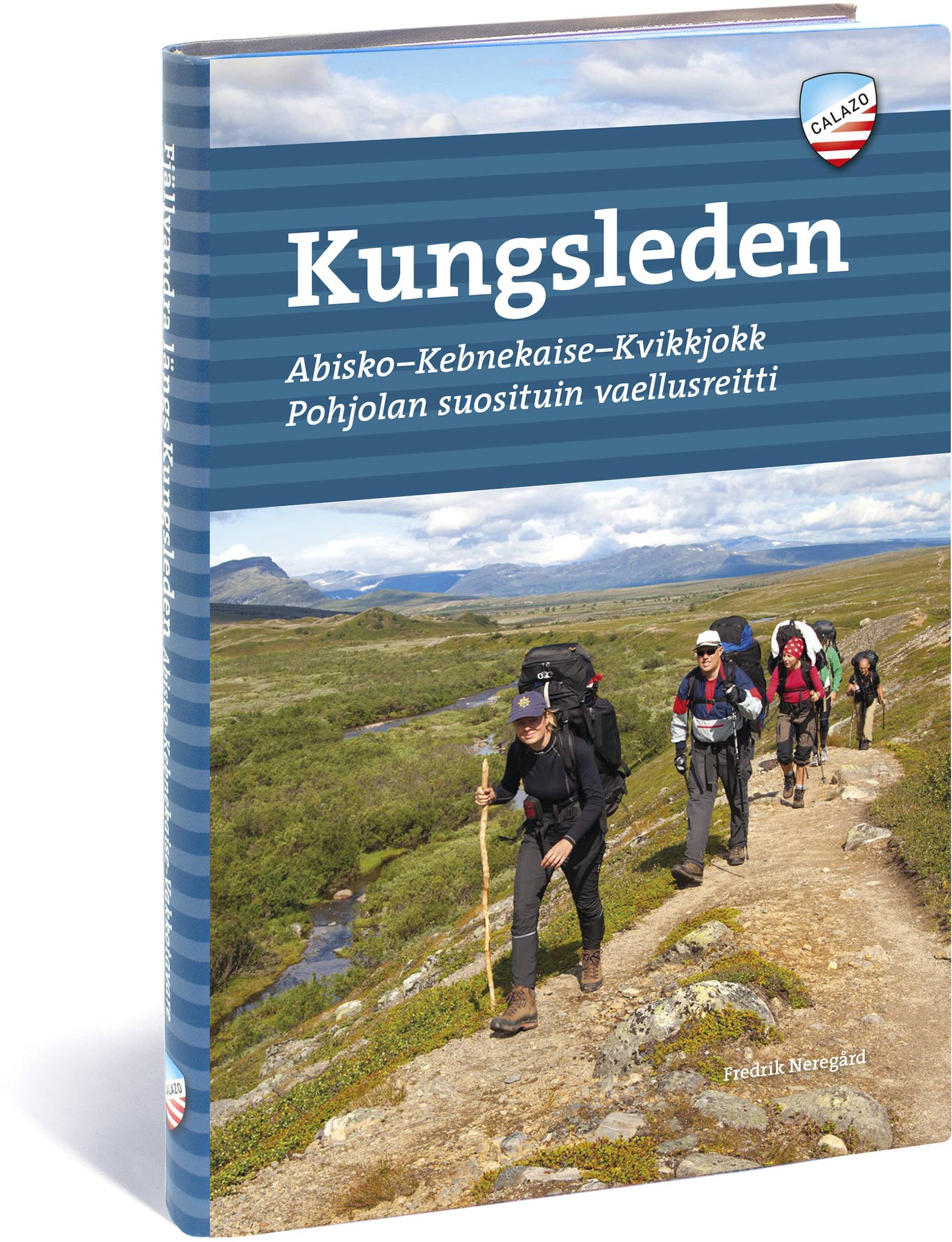 Calazo Kungsleden retkeilykartta