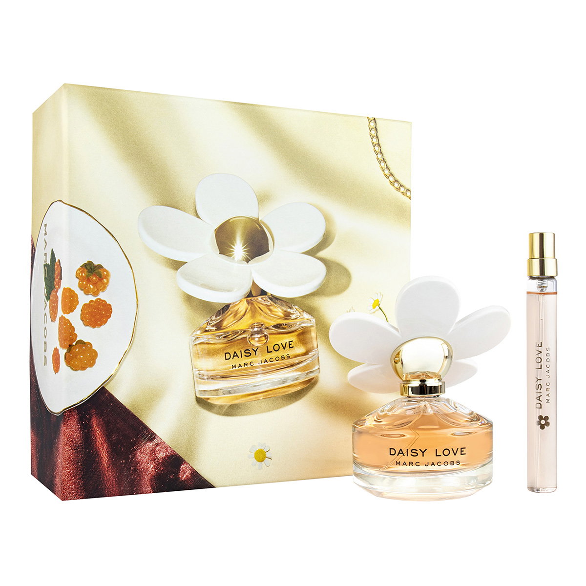 Setti Marc Jacobs: Daisy Love, Eau De Toilette, naisille, 50 ml + Daisy Love, Eau De Toilette, naisille, 10 ml