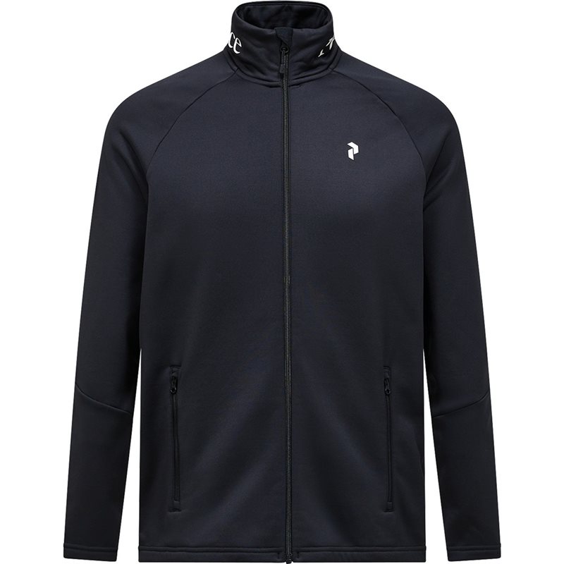Peak Performance M Rider Essentials Zip Jacket Black/Black - 2XL